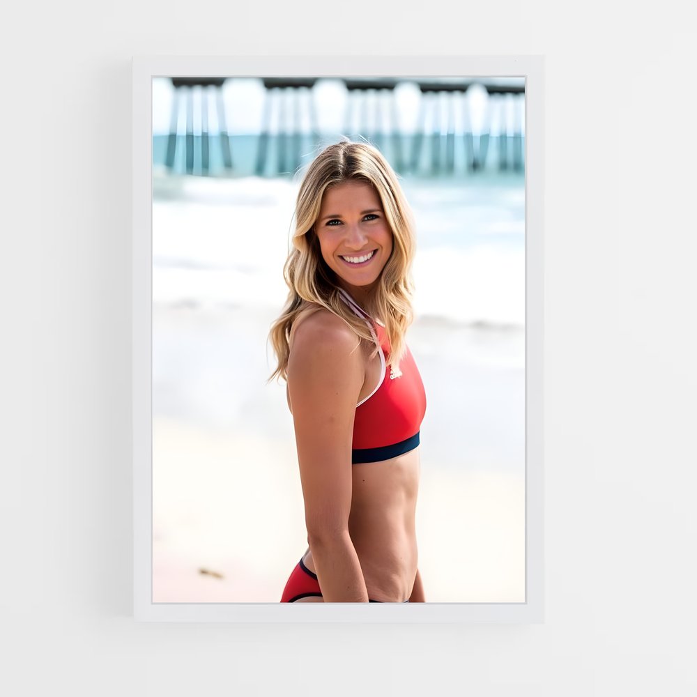 Poster Alix klineman – affiche Beach-volley (vue 3)